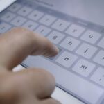 iPad　フリック入力設定